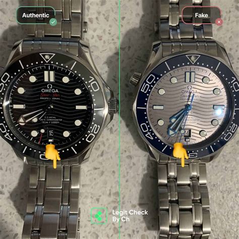 fake omega wristwatch|how to identify omega watch.